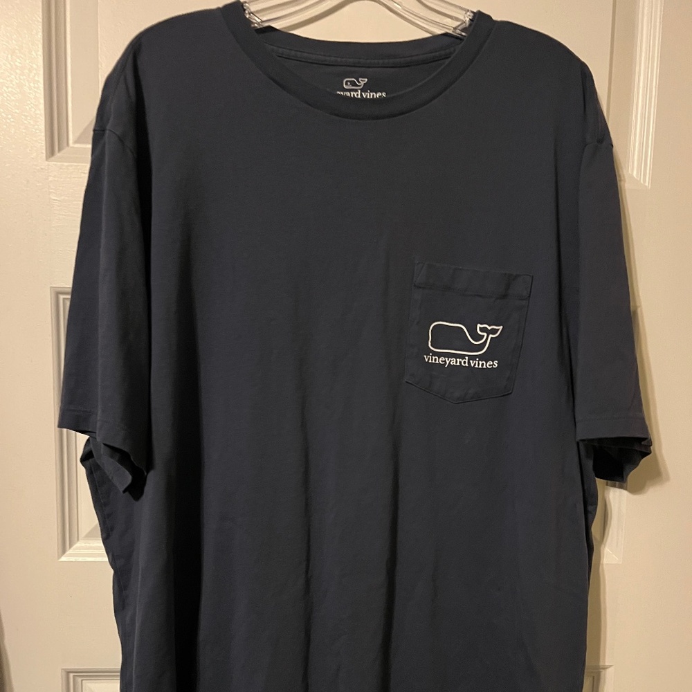 Vineyard Vines Navy Blue Short Sleeved T-Shirt